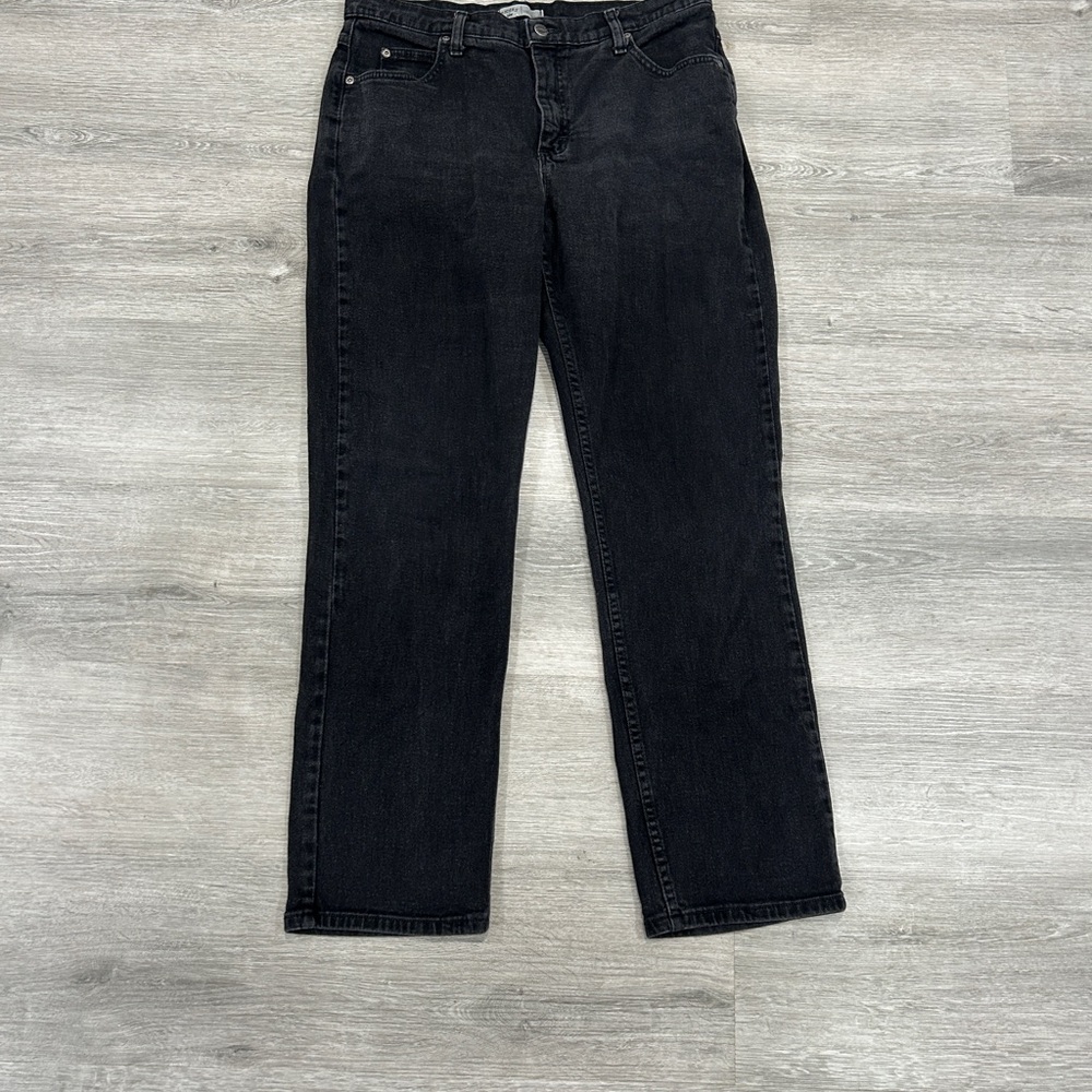 Riders by Lee Black Straight Leg Jeans